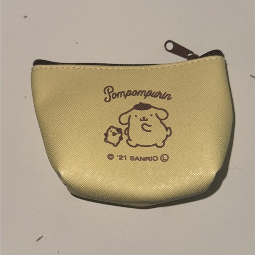Sanrio Pompompurin Cream Coin Purse